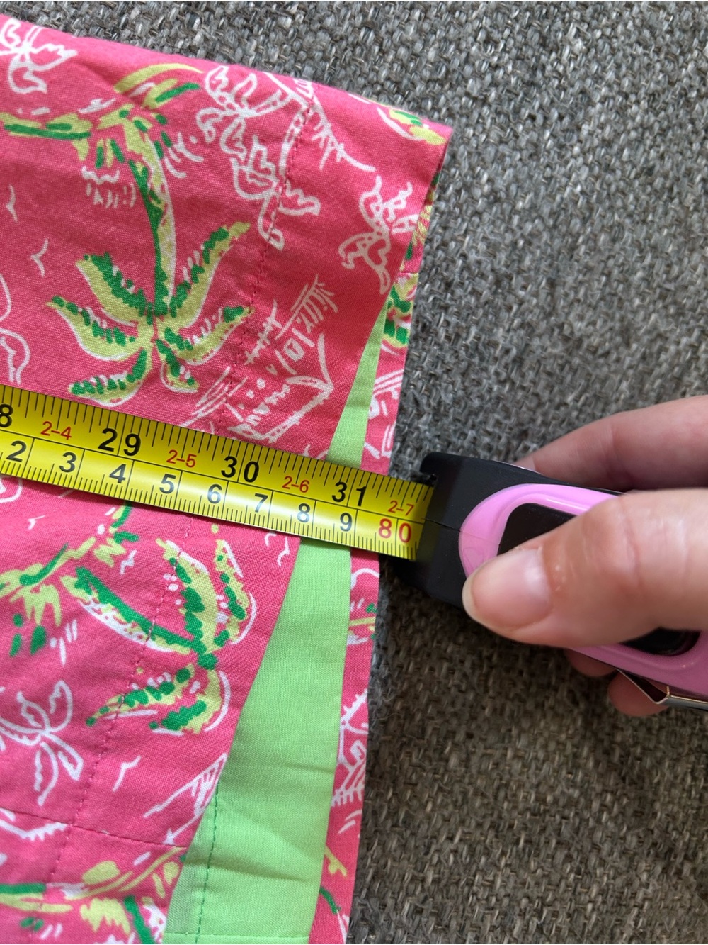 Lilly Pulitzer Pink Tropical Strapless Sundress | Size 12 - Vintage 1990’s - Picture 9 of 13